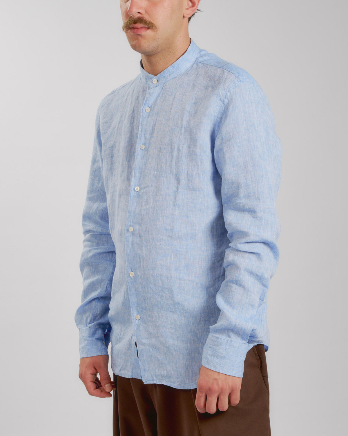 LINEN SHIRT - Camicia Coreana-thumbmail-2