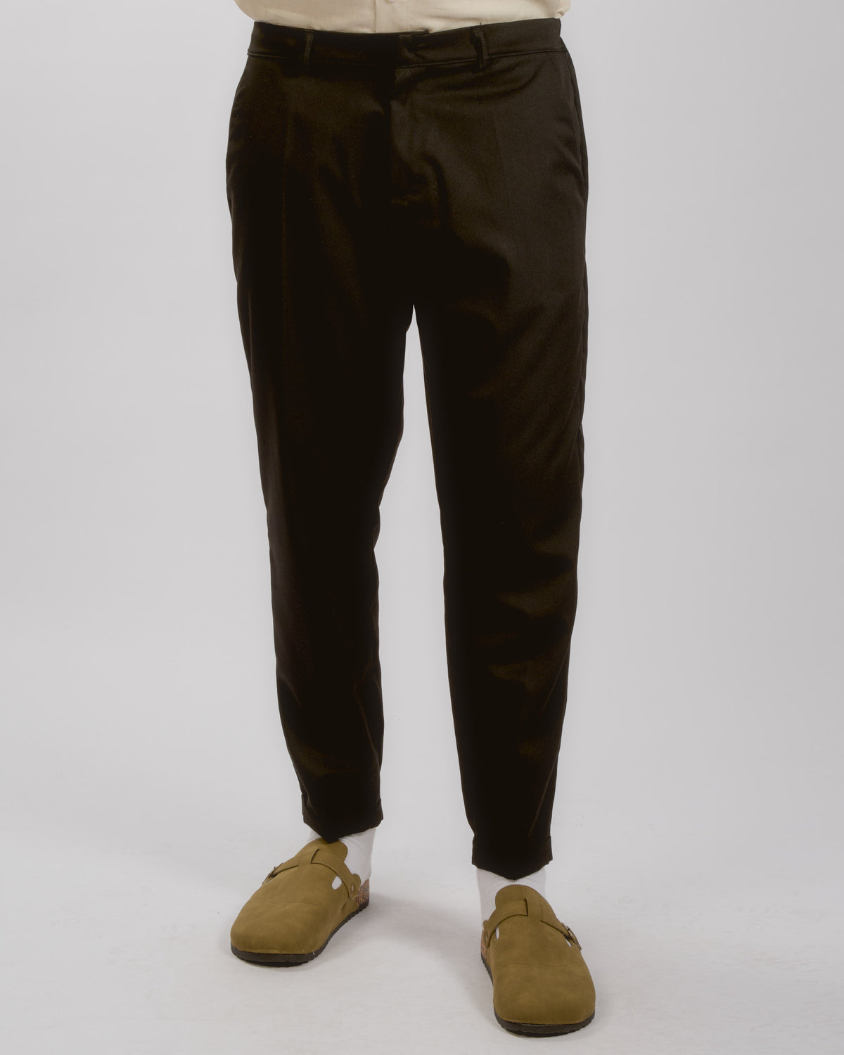 PANTALONE CHINO CON BOTTONE INVISIBILE-thumbmail-5