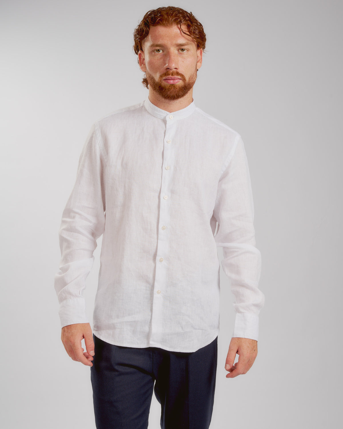 LINEN SHIRT - Camicia Coreana-thumbmail-7