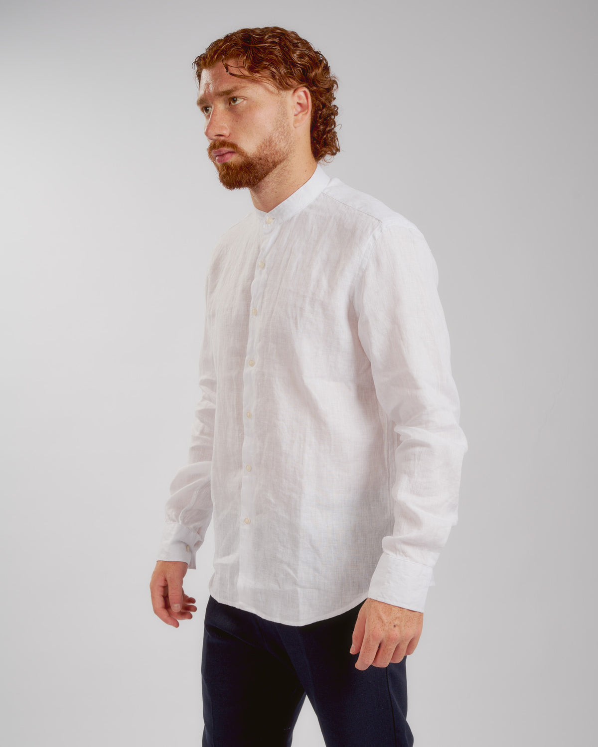 LINEN SHIRT - Camicia Coreana-thumbmail-8